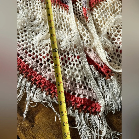 POL by Anthropologie Sleeveless Crochet Duster - Size S - Picture 8 of 10